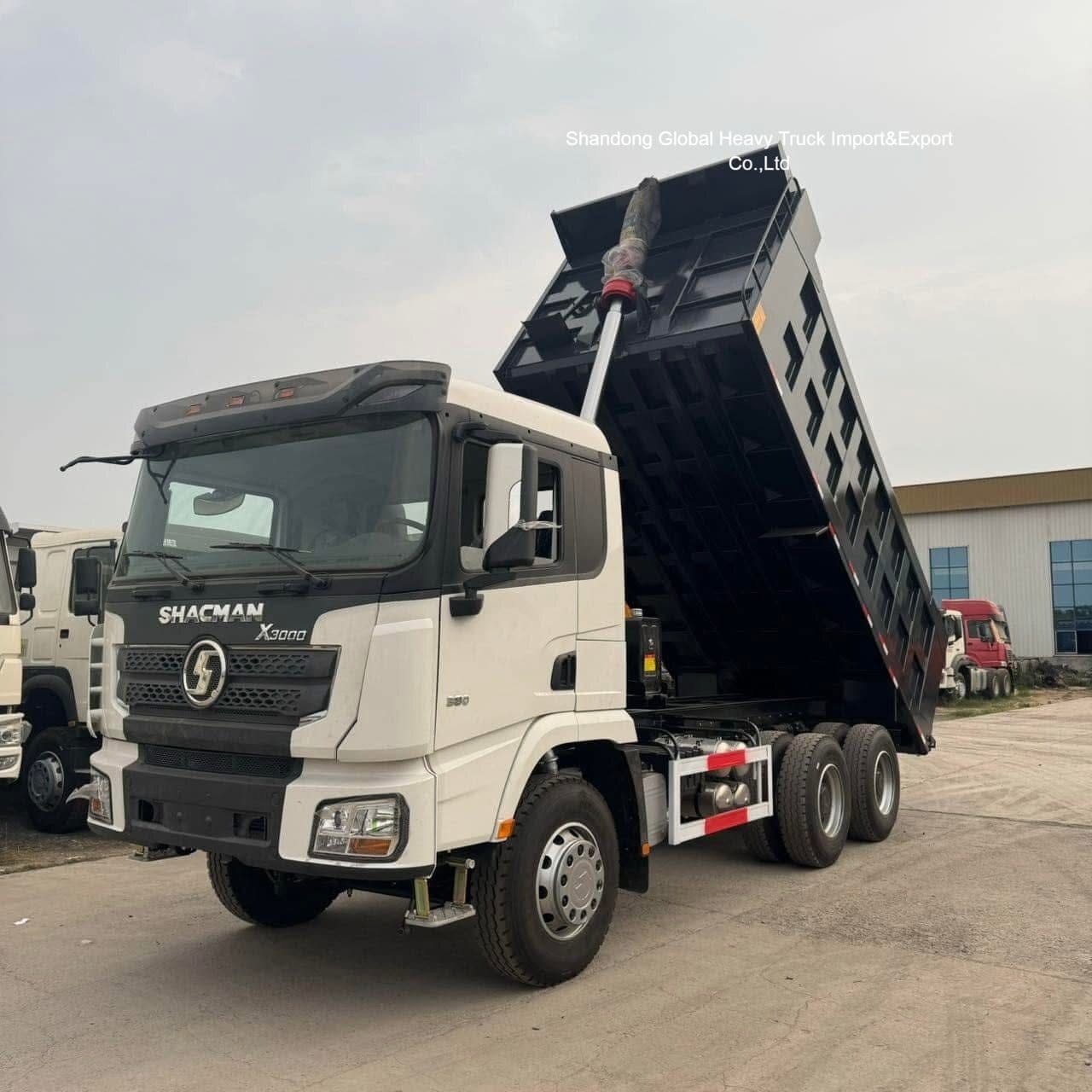 Novo Caminhão Basculante Shacman 6*4 F3000 H3000 X3000 Chacman 6X4 Mineração 50 toneladas Basculante