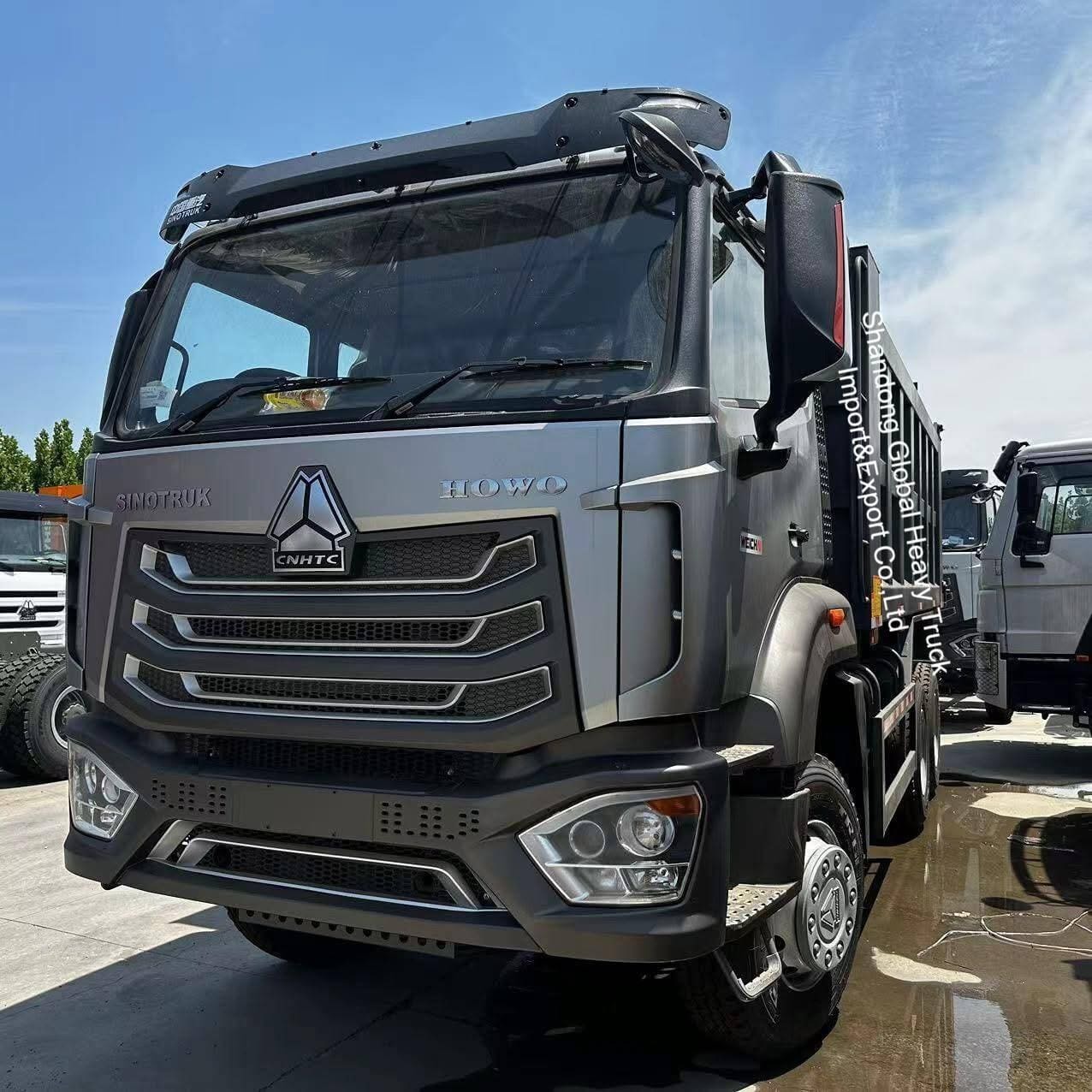 Sinotruk Heavy Duty usado HOWO Nx 6*4 camião de descarga 340HP Wd615 motor 40t capacidade de carga