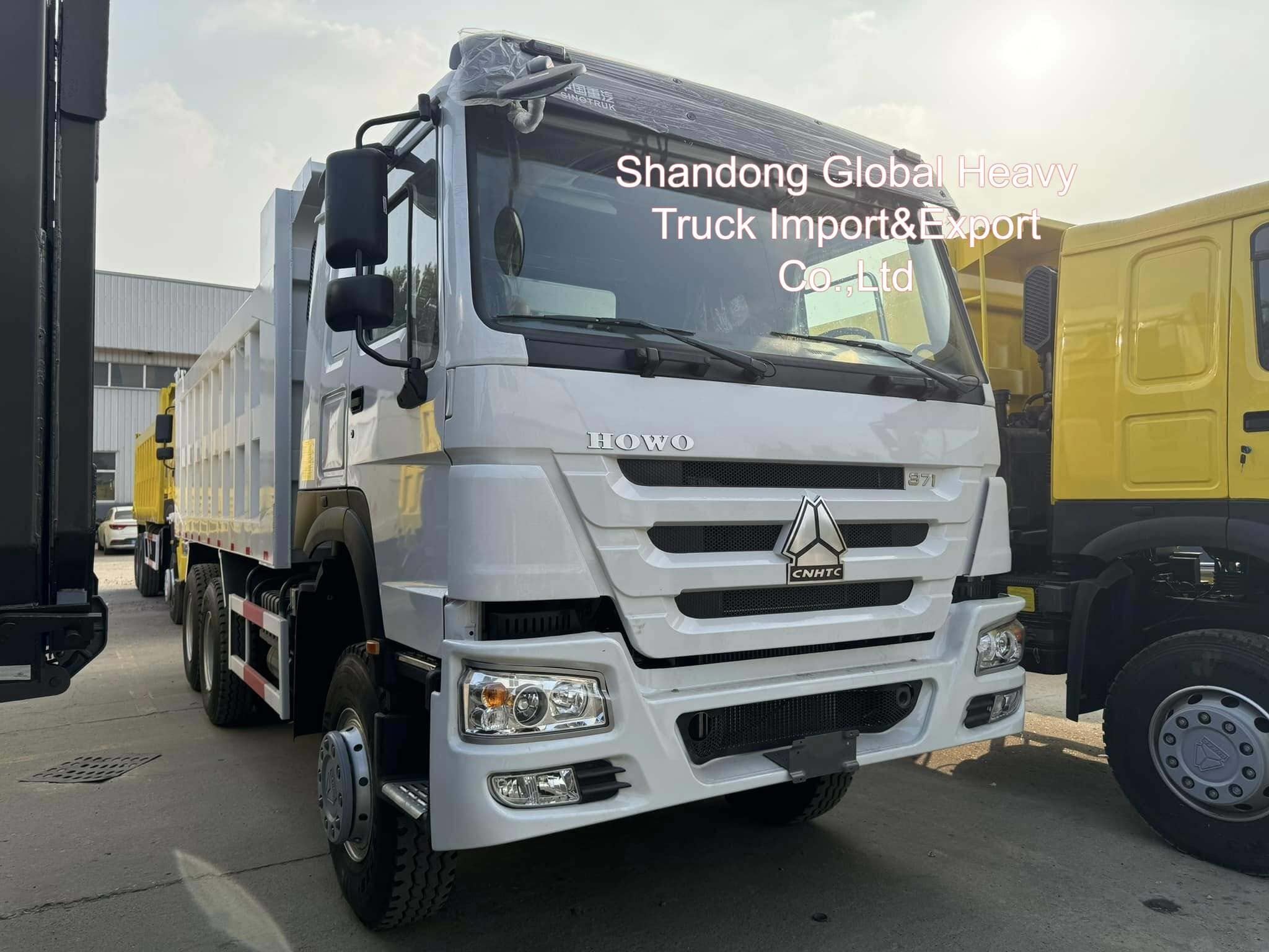 Sinotruk HOWO novo camião de descarga 6X4 371 10 Wheeler camião de descarga de 40 toneladas