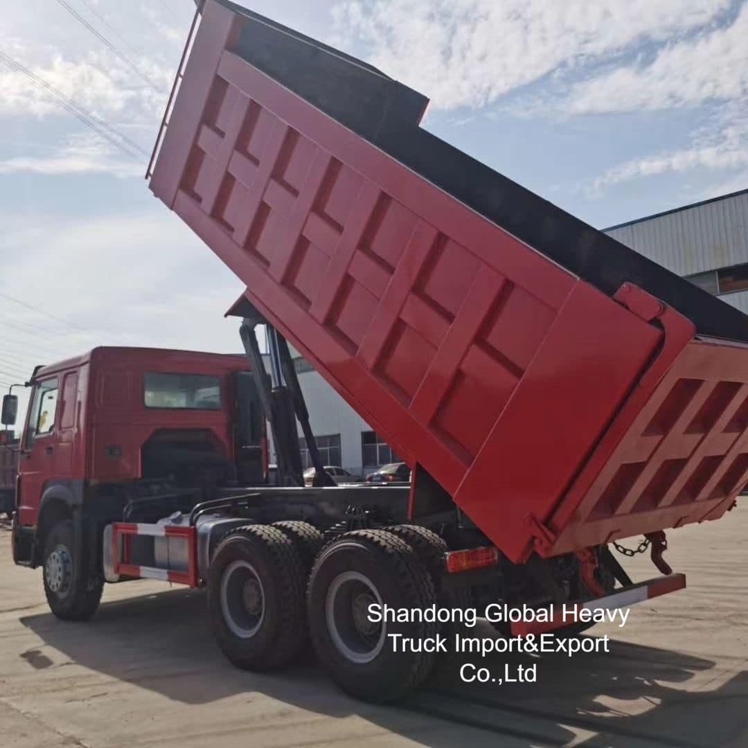 China Original Sinotruk novo ou usado / HOWO / Trailers / Tipper / Dumper / Dump Truck 6X4 8X4 10/12 dump truck