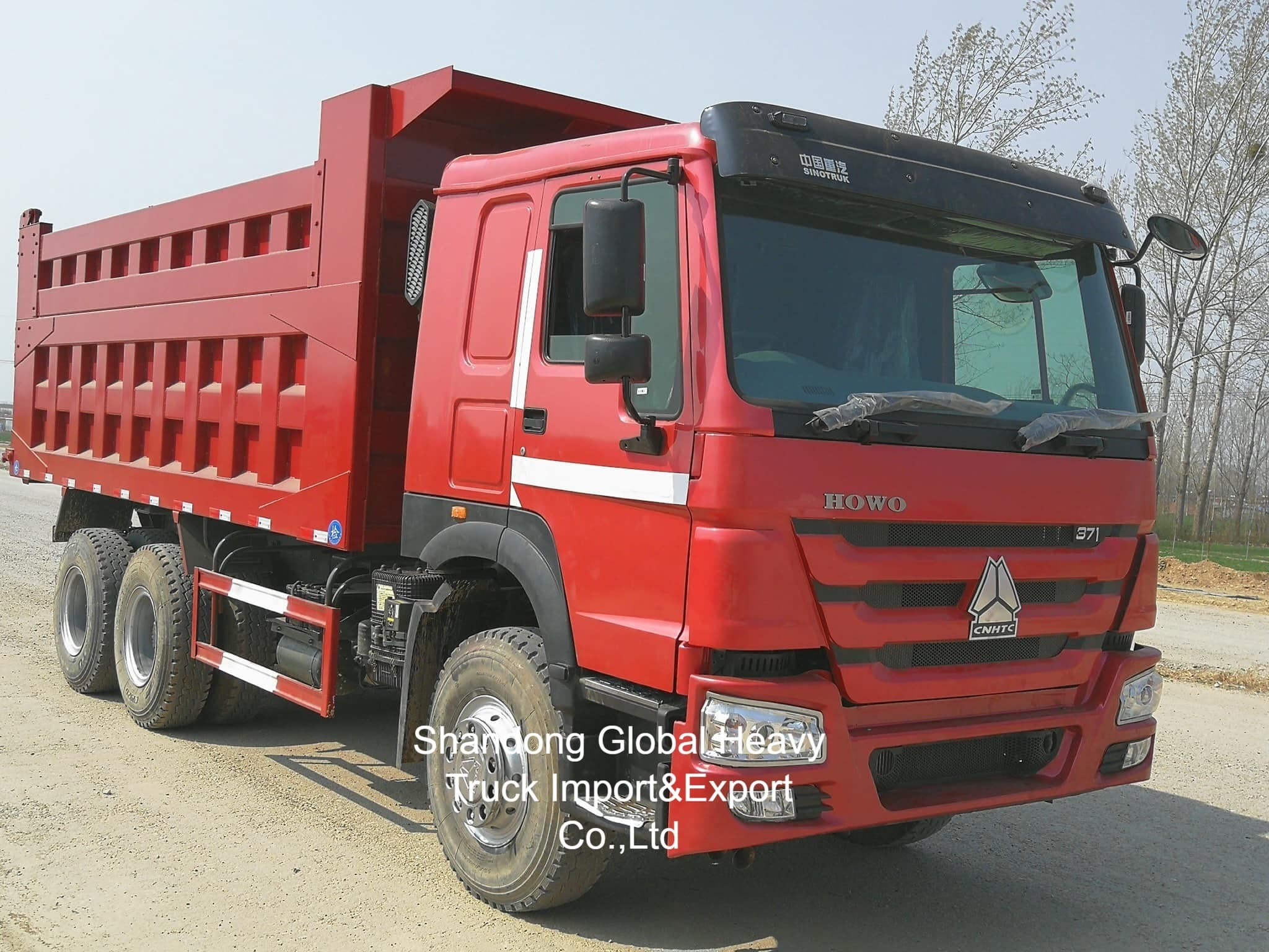 Caminhões basculantes HOWO 10 rodas 371HP/380HP/400HP/430HP usados