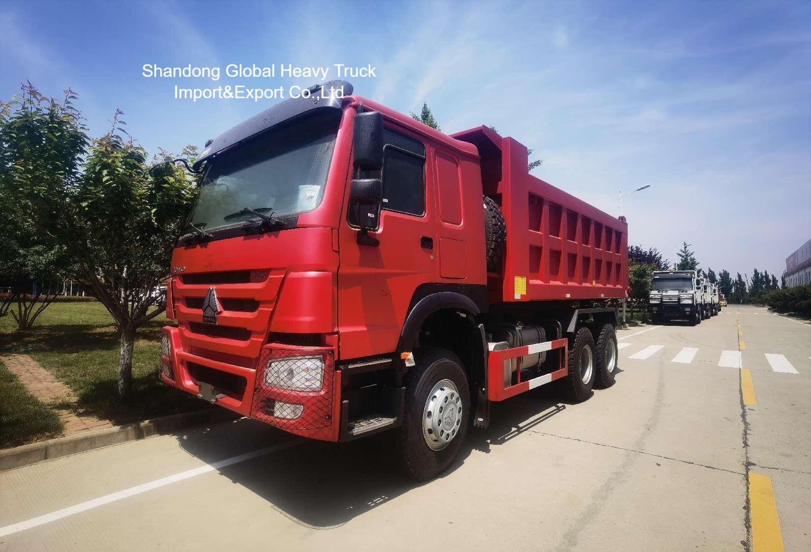 China Original Brand HOWO / Shacman 380hp/371hp 6X4 8X4 10/12 Rodas Mining Dump Truck