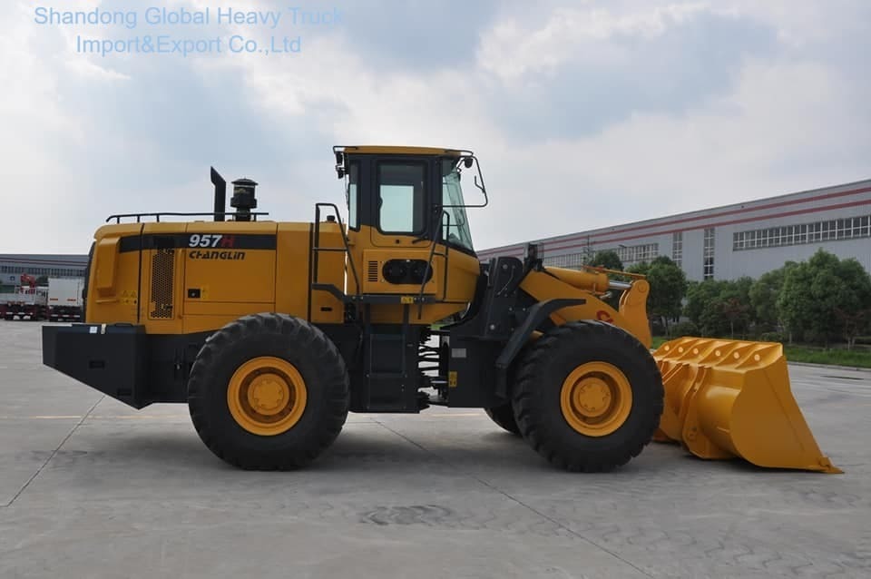 Changlin 957H carregador de rodas de 5 toneladas com balde de 3,0 m3