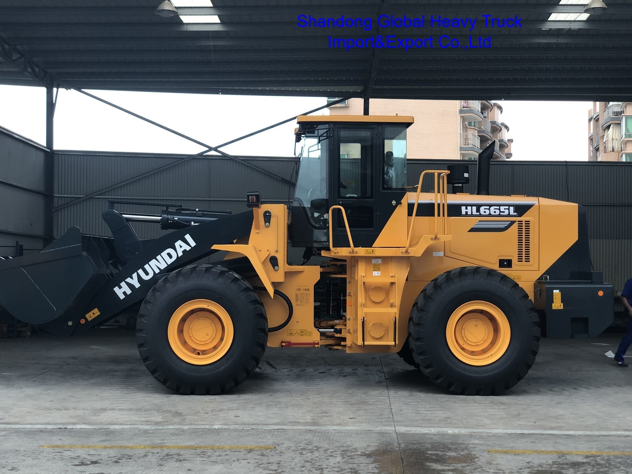 Carregadeira de rodas Liugong LW700KN de 7 toneladas com motor Weichai
