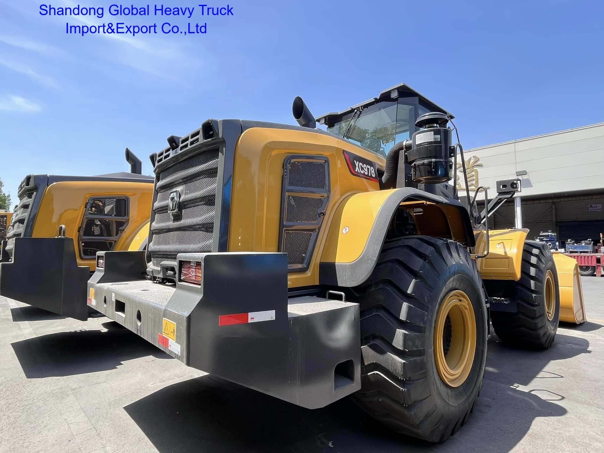 XC978 Carregador hidráulico de rodas de mineração de 7 t com balde de 5 m3