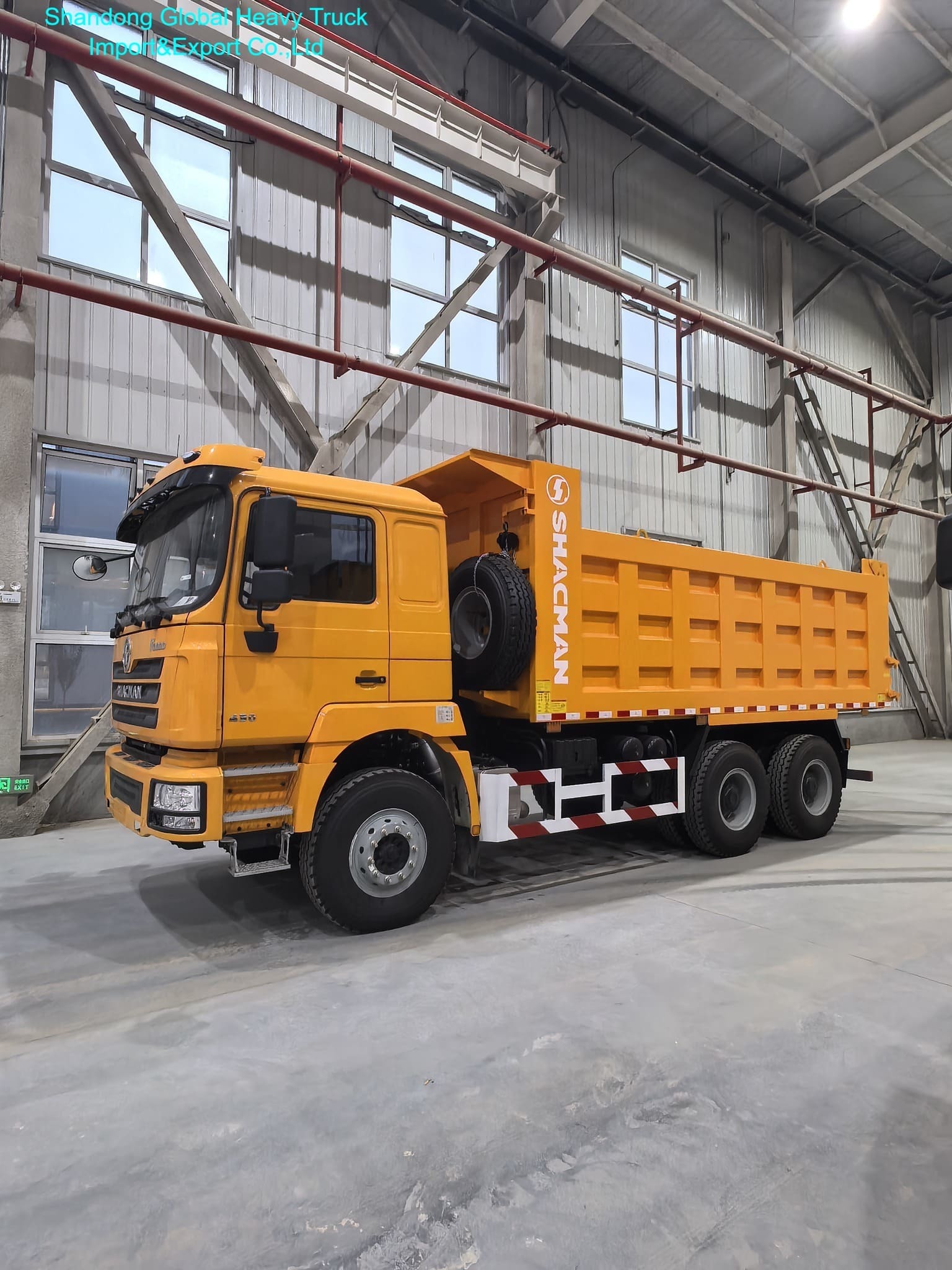 Shacman 6X4 8X4 290HP 380HP Dump Truck F2000 F3000 Popular na Argélia