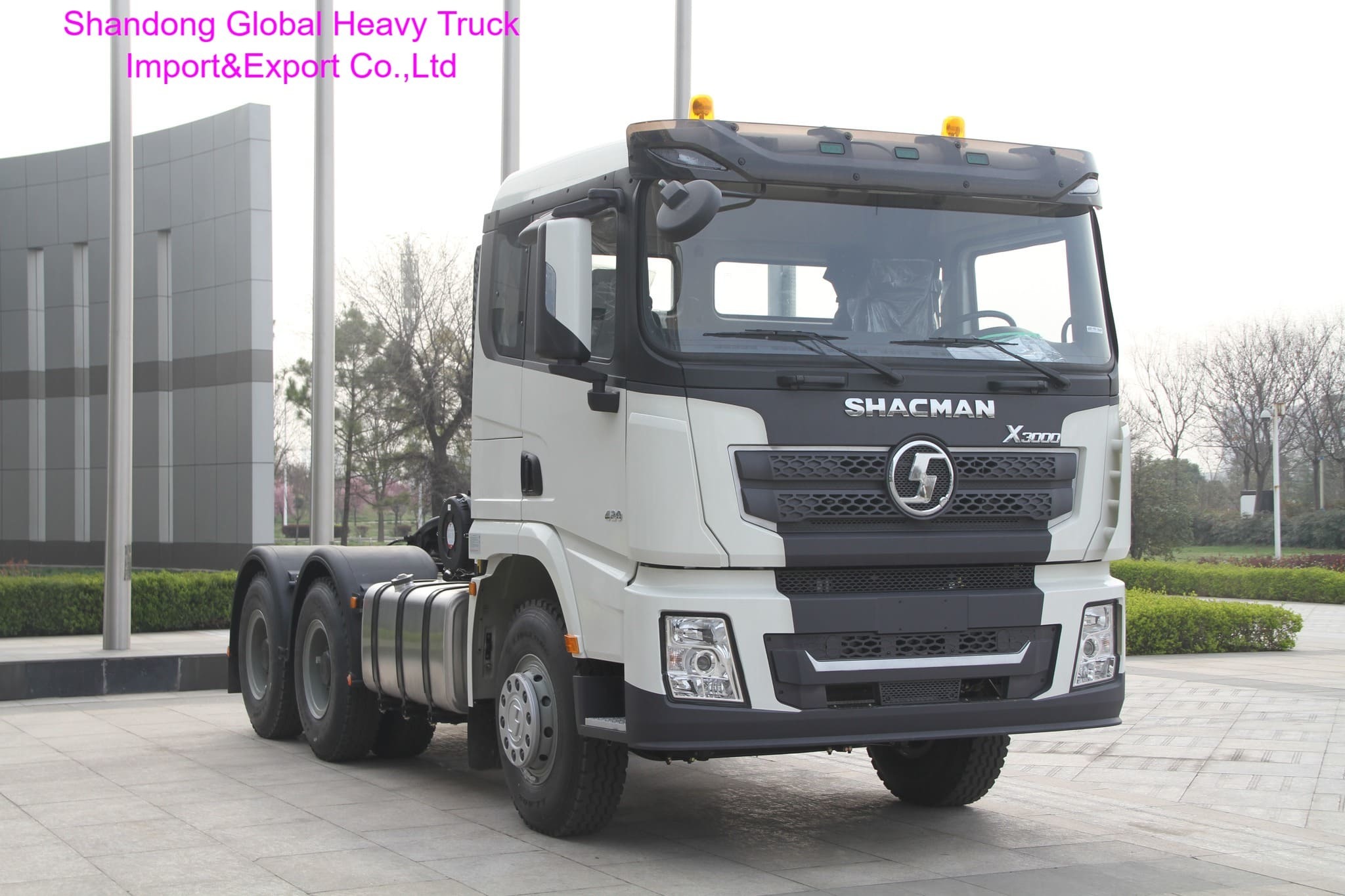 Caminhão Trator Shacman X3000 6X4 10 Rodas com Motor Weichai e Caixa de Câmbio Fast Disponível Euro 2/3/4