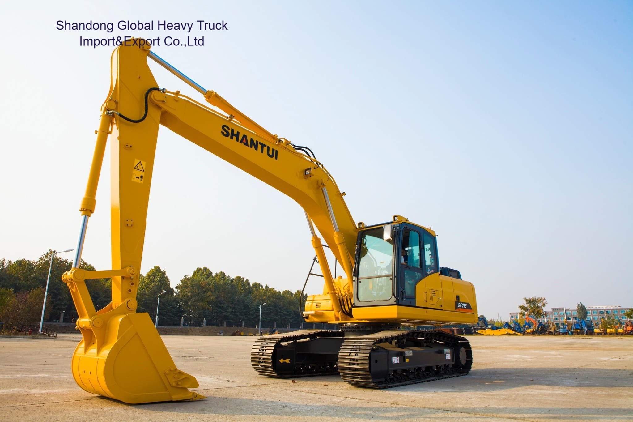 Shantui SE215 20800kg Hydraulic Crawler Excavator with 0.9m3 Bucket for Heavy Earth Moving