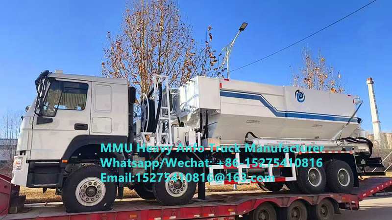 Orica Bulk Caminhão de mistura e carregamento de explosivos de óleo de amónio pesado multifuncional Caminhão 15/20/25Ton Emulsão pesada Caminhão ANFO Rússia/Cazaquistão/Uzbekistão/Indonésia/Guiné Serviço de exploração de minas