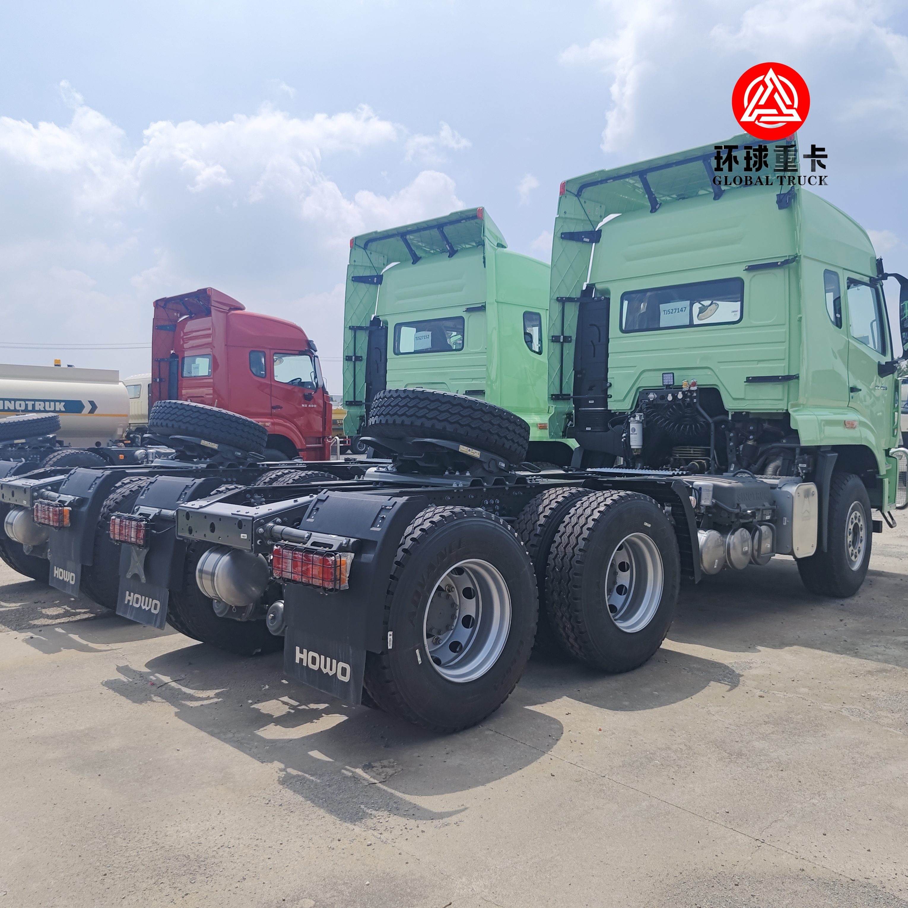 Caminhão principal do trator Sinotruk HOWO NX 430HP 6x4 para motor principal de frete de longa distância