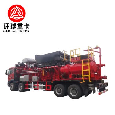 Unidade de Fraturamento Hidráulico com Configuração de Tração 8x6 de 2500 HP e Capacidade de Pressão de 15.000 psi
