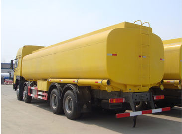 caminhão de petroleiro ZZ1317N4667W resistente do combustível diesel de 8X4 371HP 28CBM