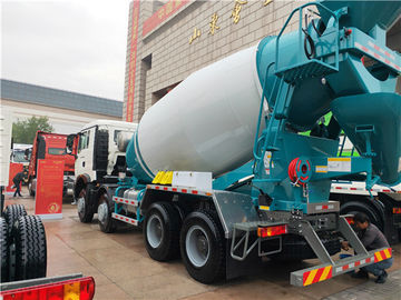 Caminhão do misturador concreto de ZZ5317GJBN3261W 8X4 12 CBM com o depósito de gasolina da liga 400L de alumínio