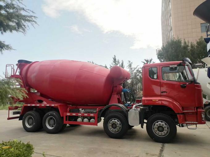 HOWO NX 20m³ Concrete Mixer Truck in operation